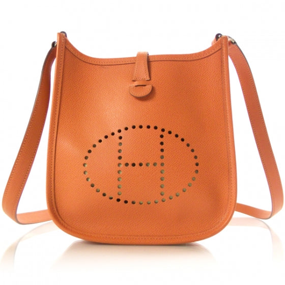 Hermes Epsom Evelyne TPM Orange 1 of 9