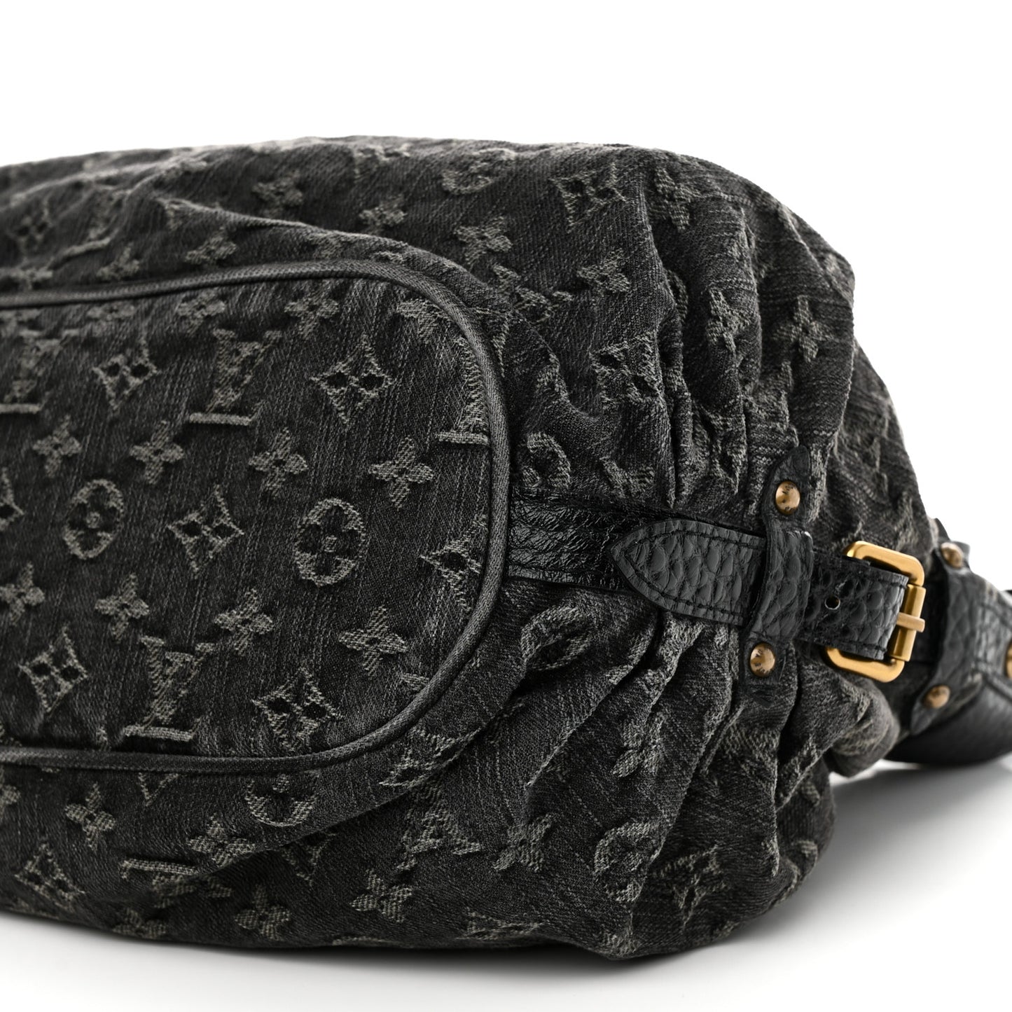 LOUIS VUITTON Denim Mahina XS Black