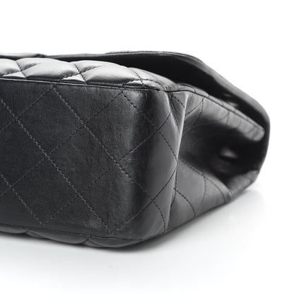 Chanel Lambskin Quilted Jumbo Single Flap Black 11 of 15