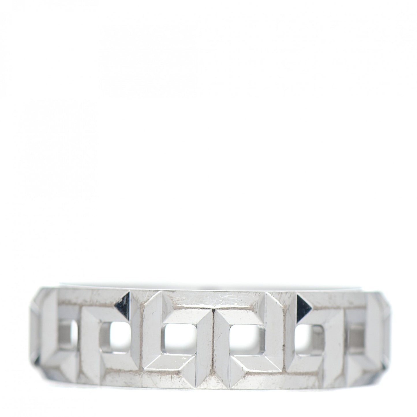 18K White Gold T True Wide Ring 56 7.5