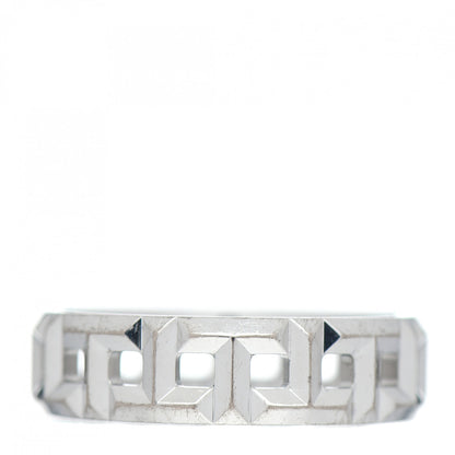 Tiffany 18K White Gold T True Wide Ring 56 7.5 1 of 5