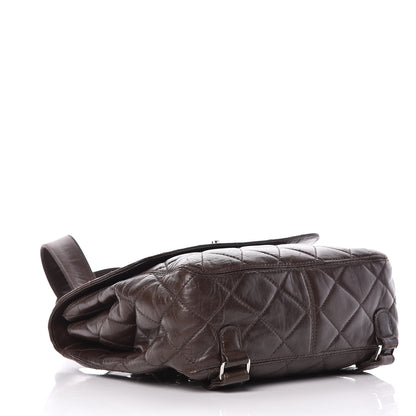 Chanel Lambskin Quilted Backpack Brown 4 of 20