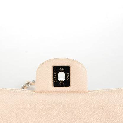 Chanel Caviar Quilted Medium Casual Journey Flap Light Pink 5 of 8