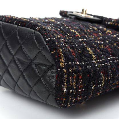 Chanel Tweed Mini Urban Spirit Backpack Black Gold 6 of 8