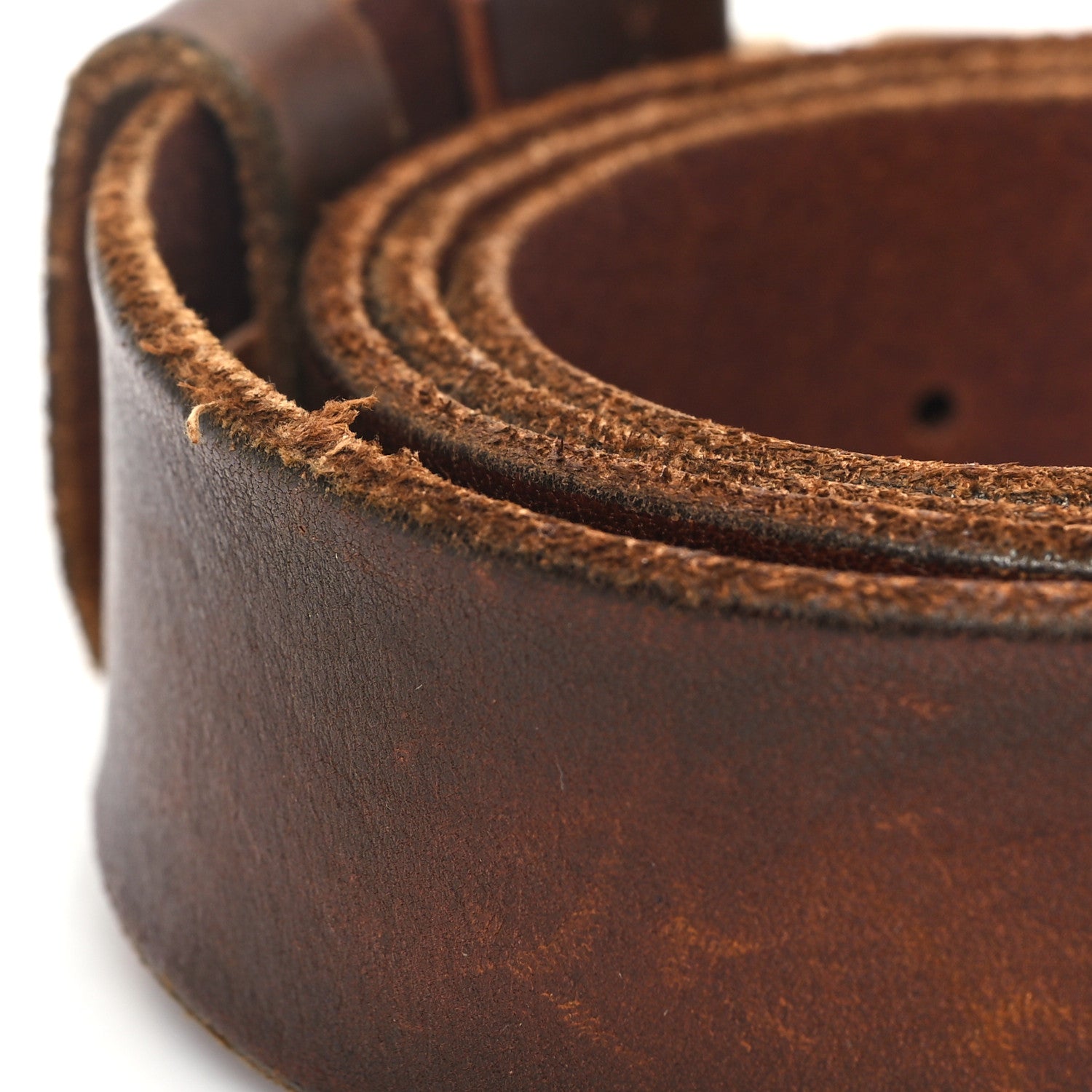 Gucci Faded Calfskin Double G 40mm Belt 85 34 Cuir 5 of 5