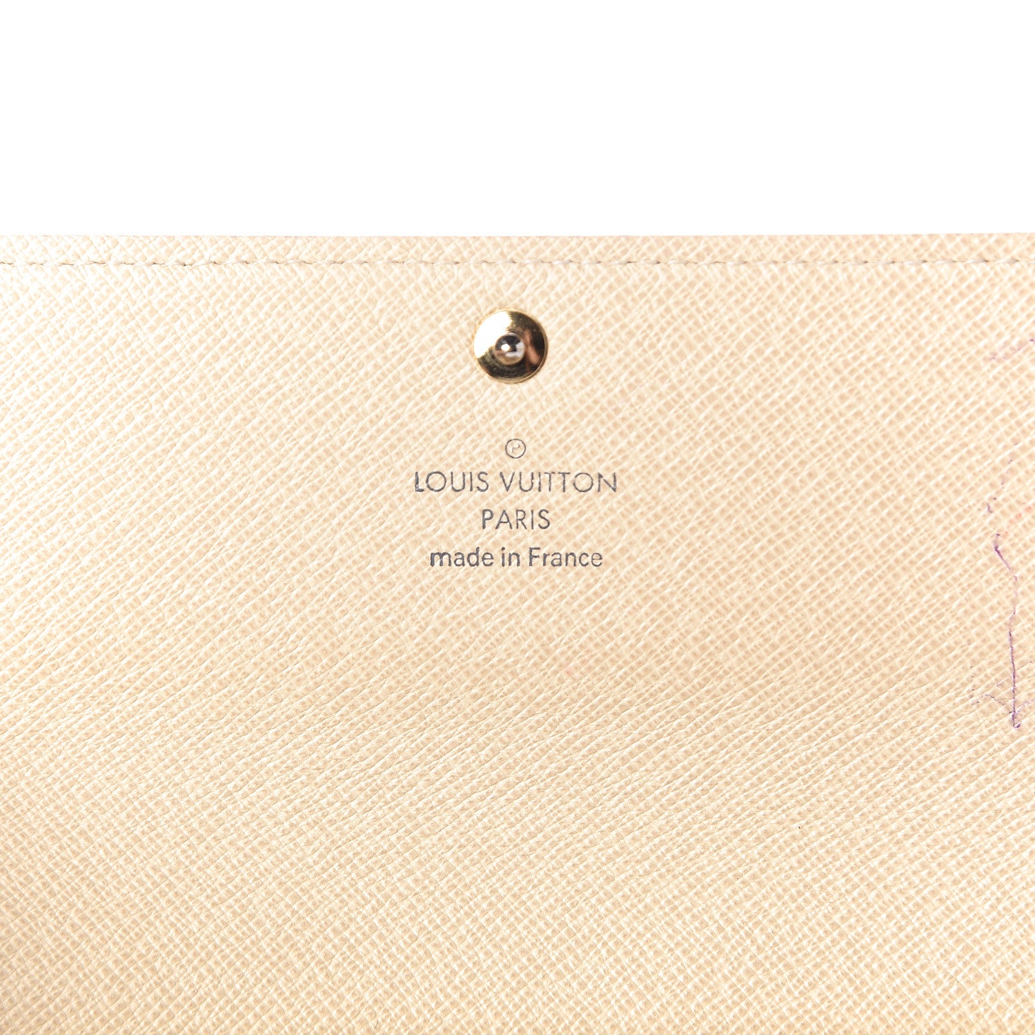 Louis Vuitton Damier Azur Sarah Wallet 6 of 10