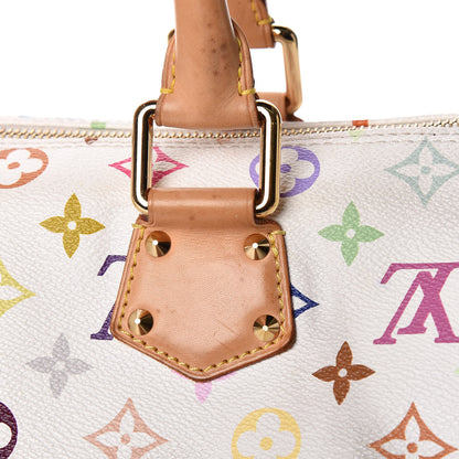 Louis Vuitton Monogram Multicolor Speedy 30 White 11 of 12