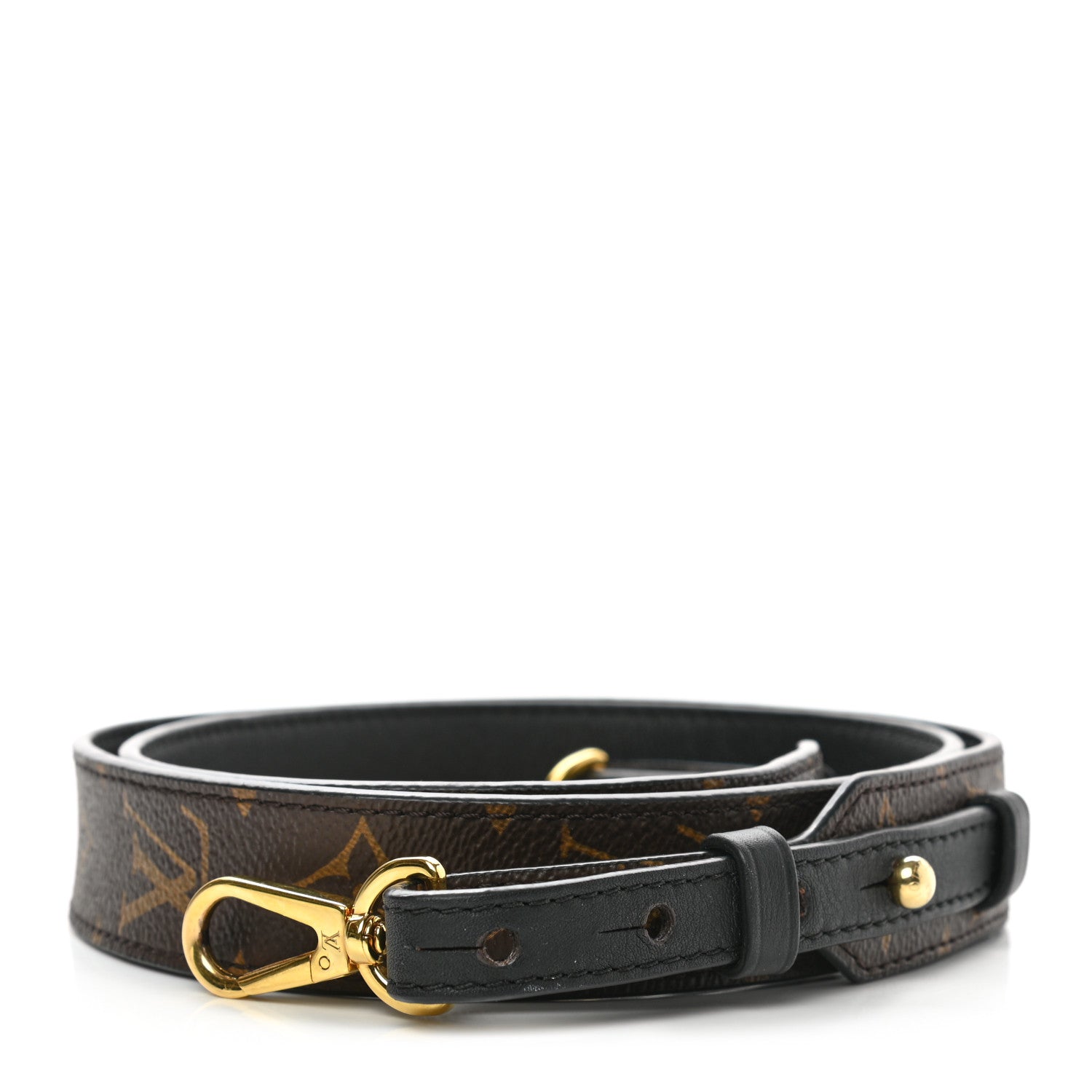 Louis Vuitton Monogram Bandouliere Shoulder Strap XL Black 1 of 5
