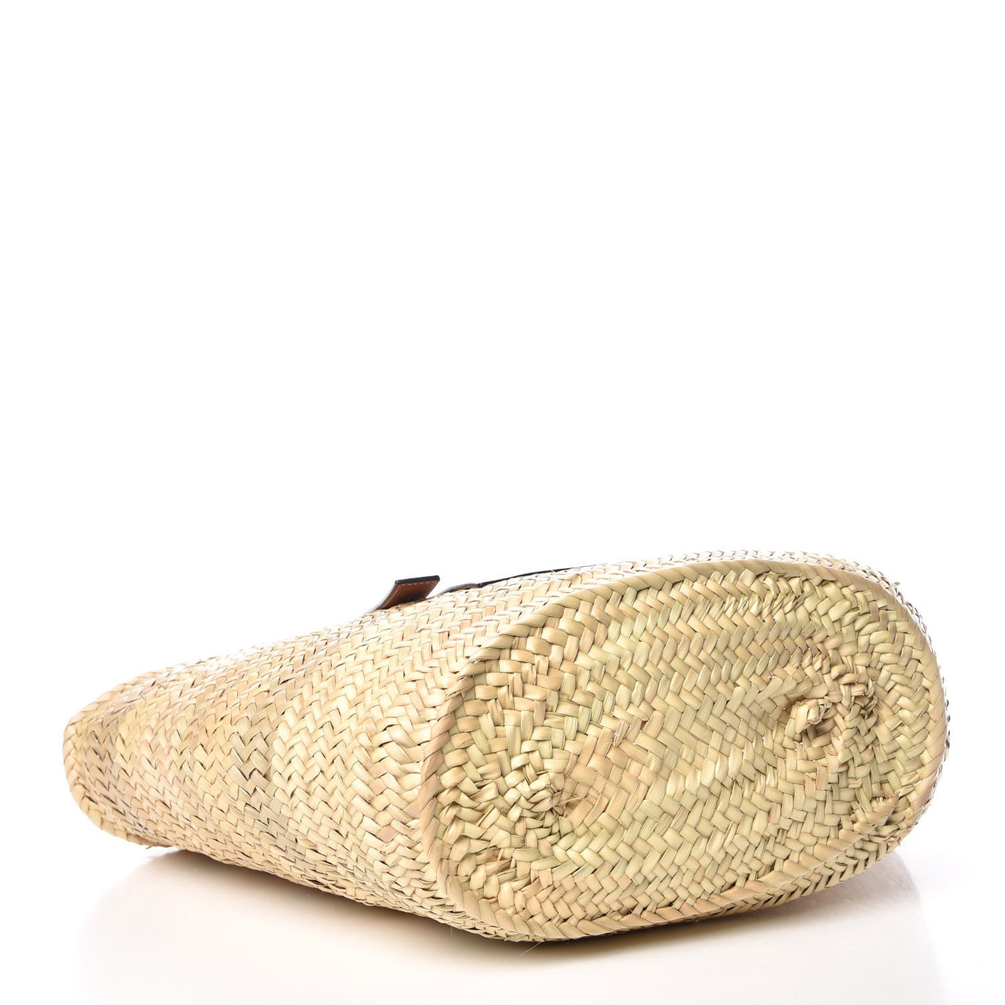 Raffia Large Basket Tote Bag Natural Tan