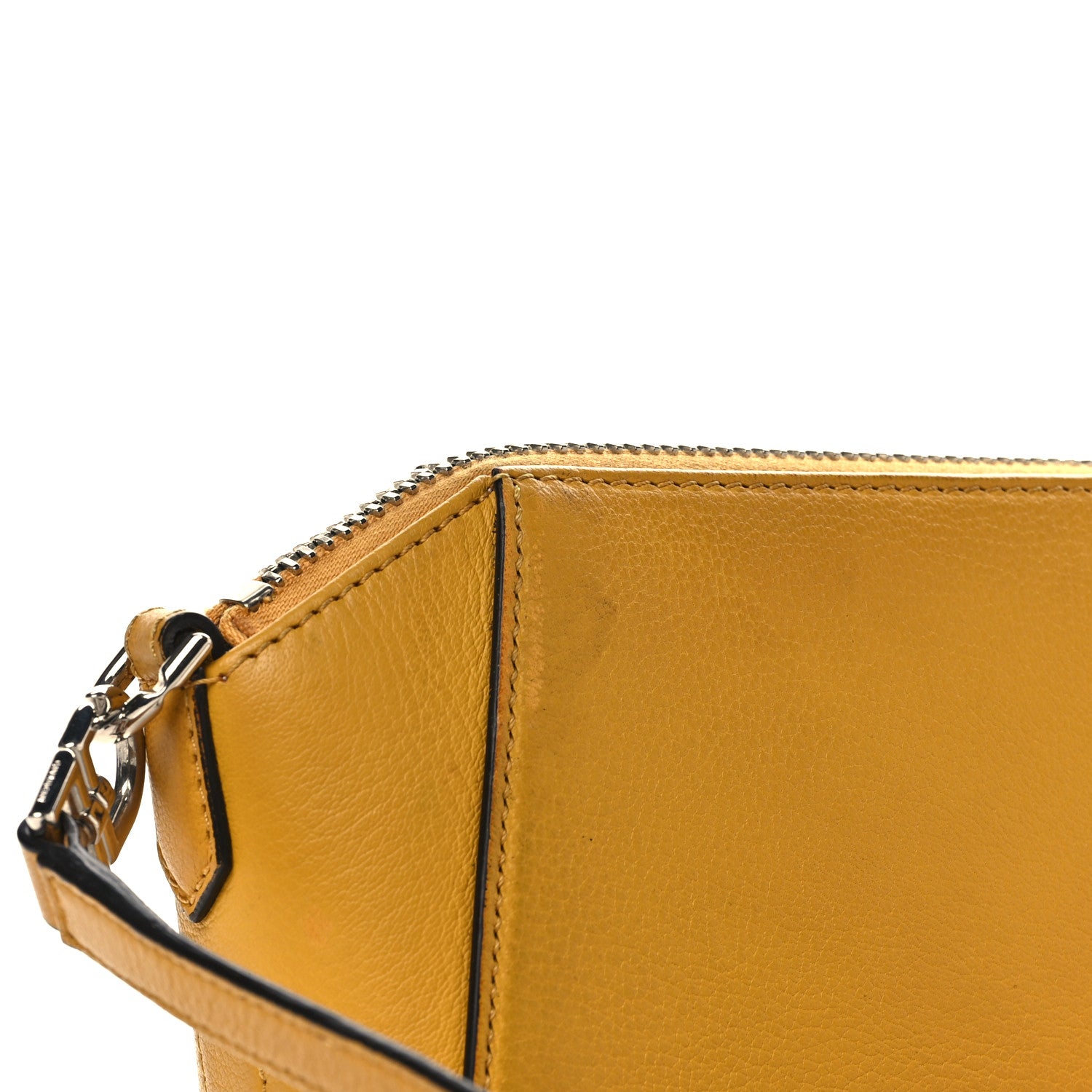 Givenchy Sugar Goatskin Nano Antigona Dark Yellow 10 of 10