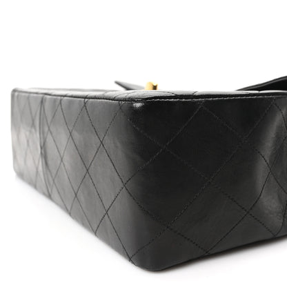 Chanel Lambskin Quilted XL Jumbo Single Flap Black 11 of 11