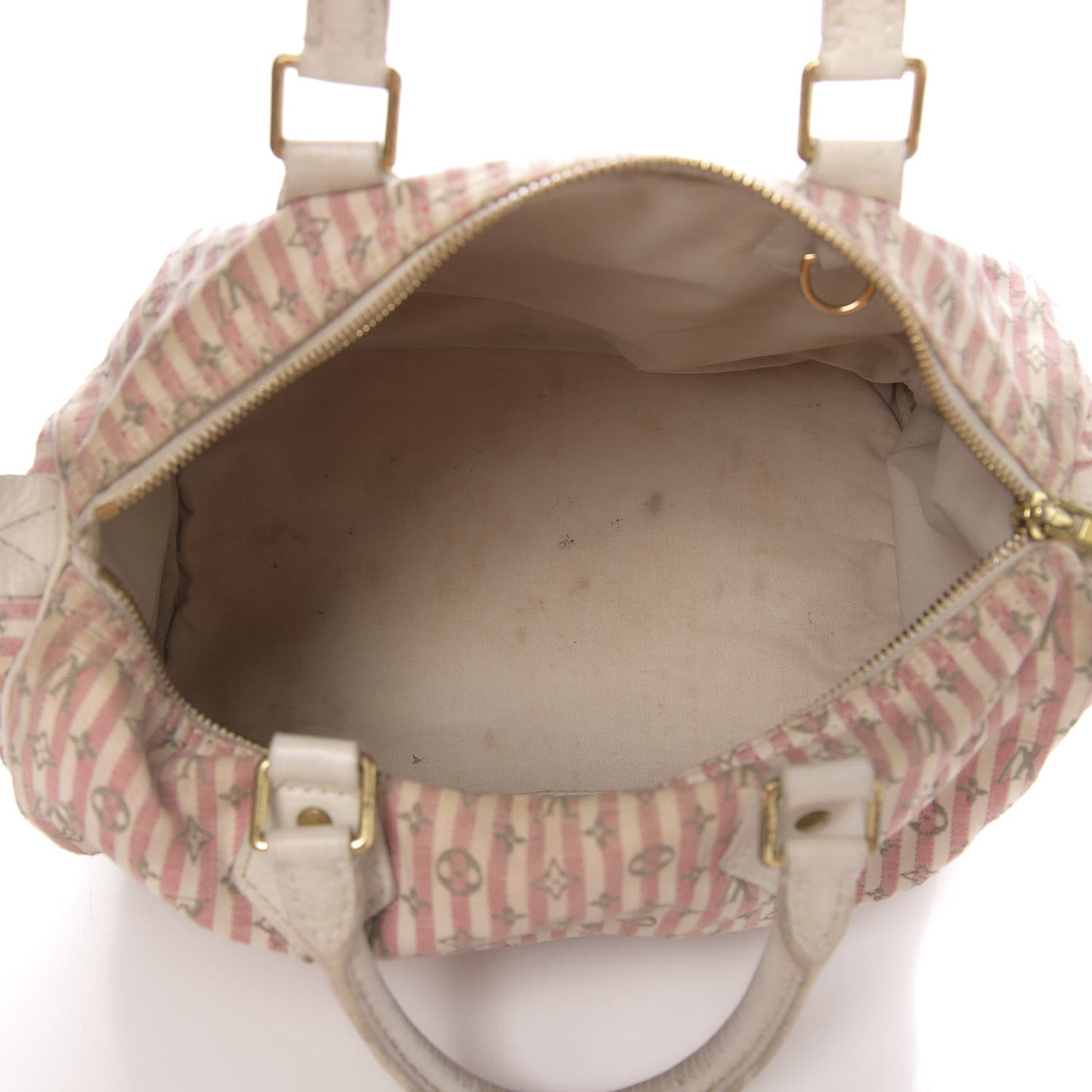Mini Lin Croisette Speedy 30 Rouge
