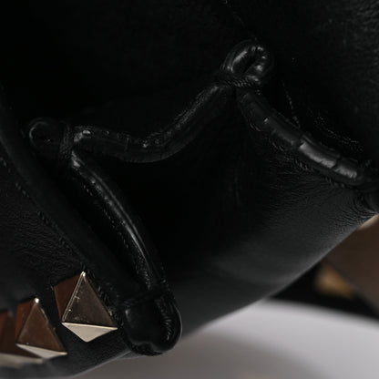 Valentino Garavani Calfskin Rockstud Belt Bag Black 12 of 13