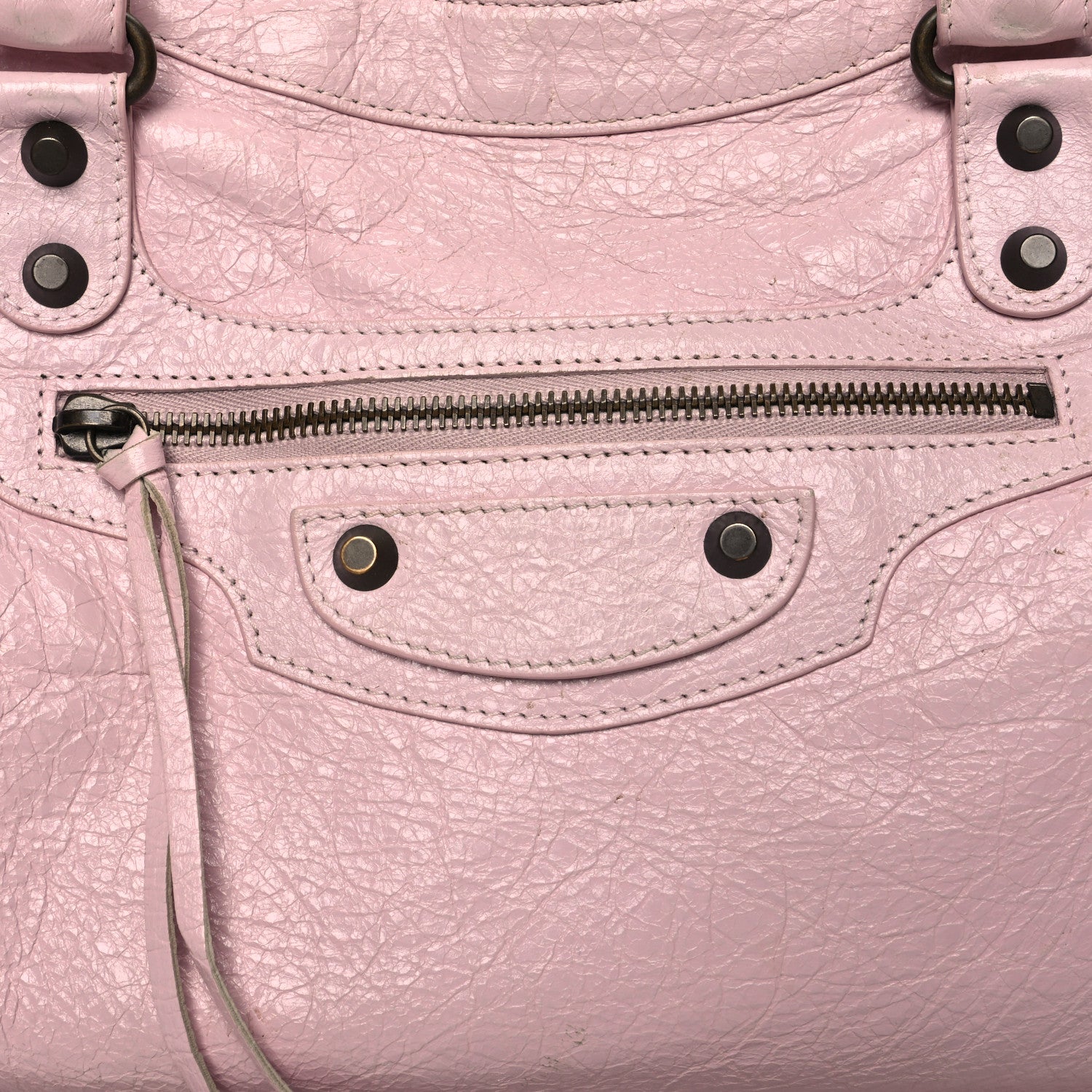 Balenciaga Agneau Classic Hardware City Rose Poudre Rose Petunia 7 of 14