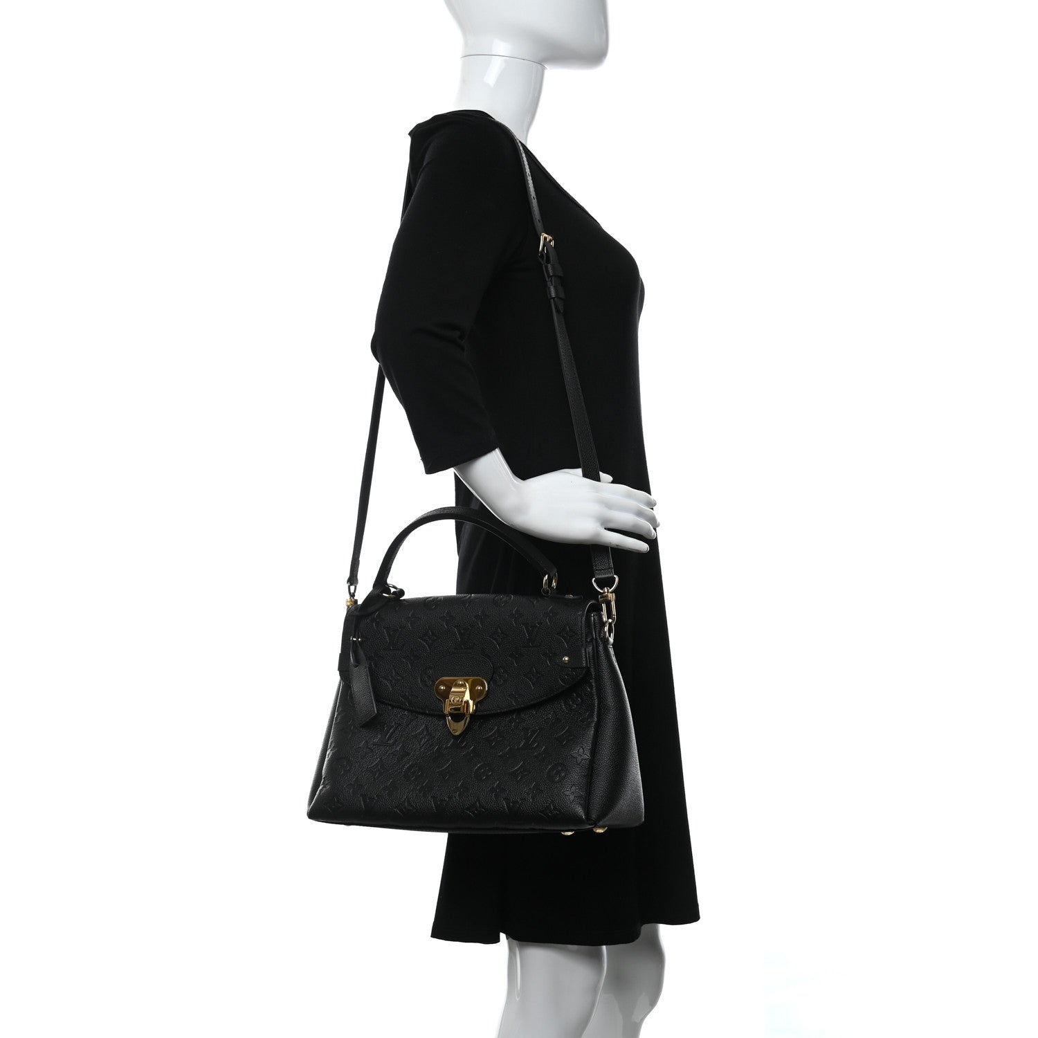 Louis Vuitton Empreinte Georges MM Black 2 of 11