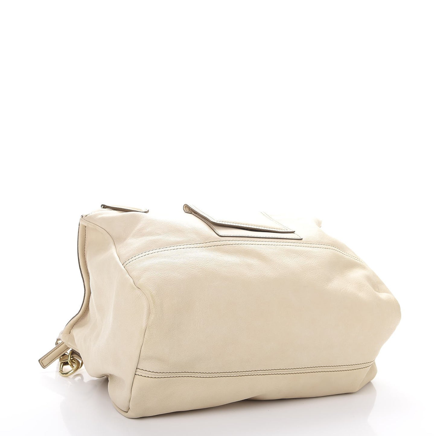 Sugar Goatskin Large Pandora Beige