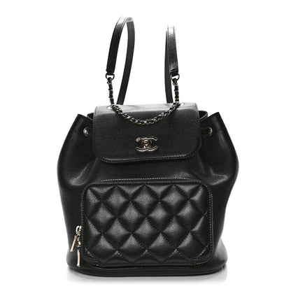 Chanel Caviar Quilted Business Affinity Backpack Black 1 of 7