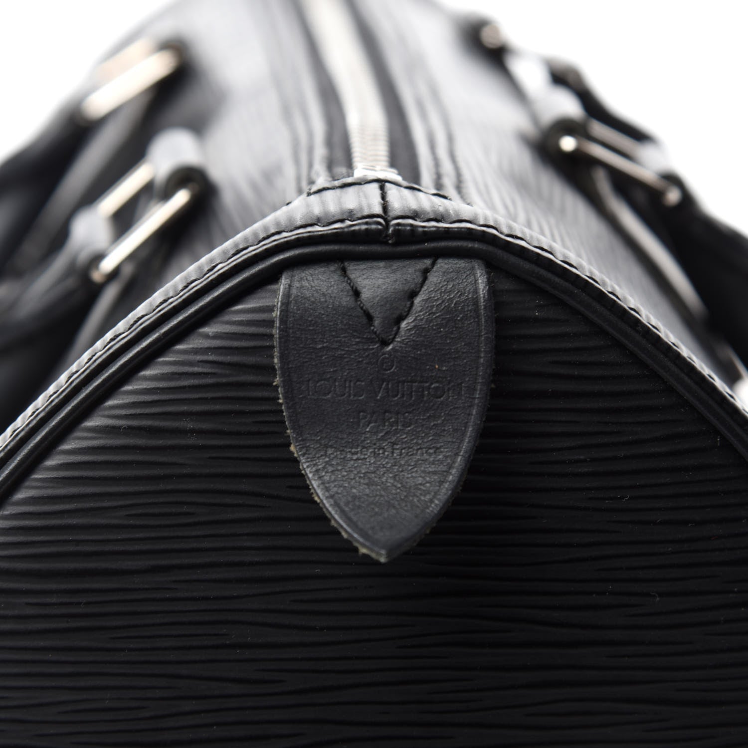 Louis Vuitton Epi Speedy 25 Black 8 of 10