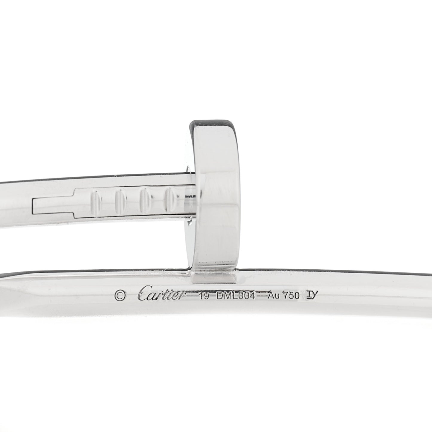 18K White Gold Juste Un Clou Bracelet 19