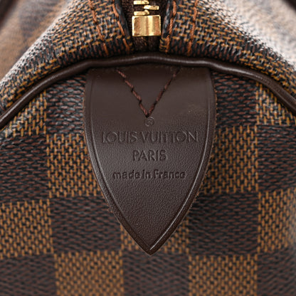 Louis Vuitton Damier Ebene Speedy 25 6 of 10