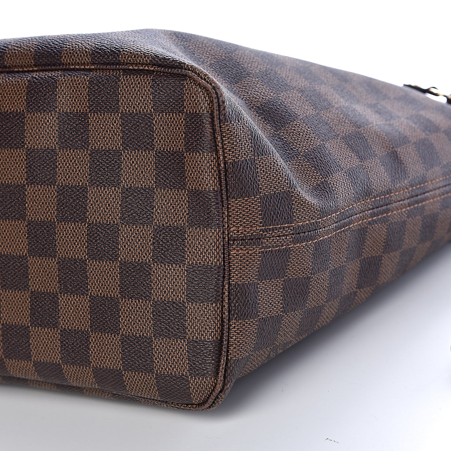 Damier Ebene Neo Neverfull MM Rose Ballerine