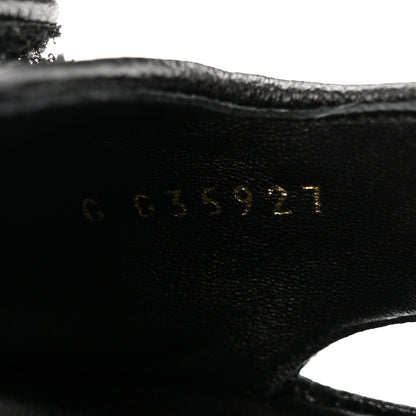 Chanel Grained Calfskin Velcro Dad Sandals 38.5 Black 16 of 24