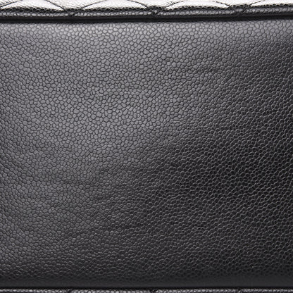 Chanel Caviar Quilted XL Grand Shopping Tote GST Black 9 of 11