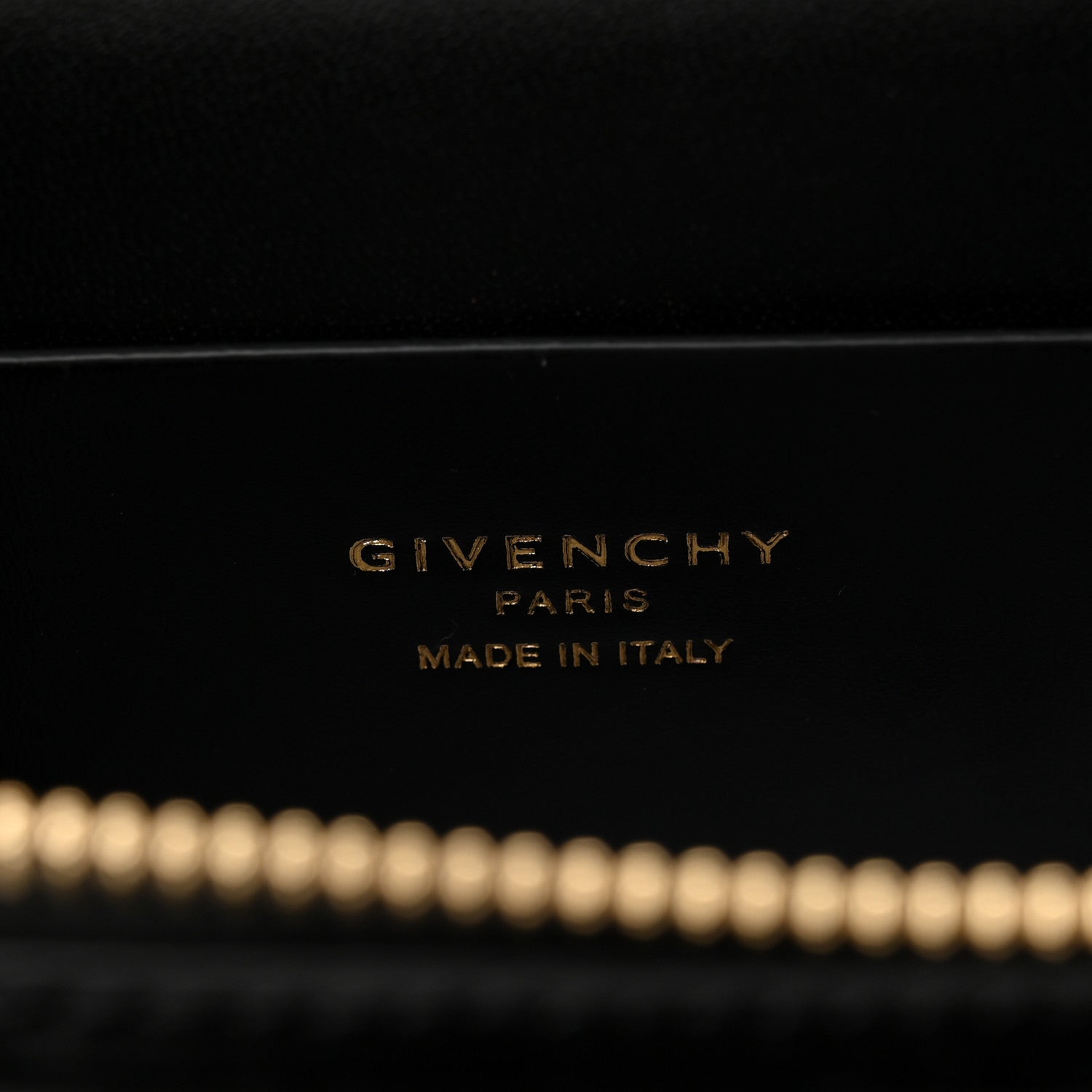 Givenchy Box Calfskin Antigona Vanity Bag With Chain Black 1780945