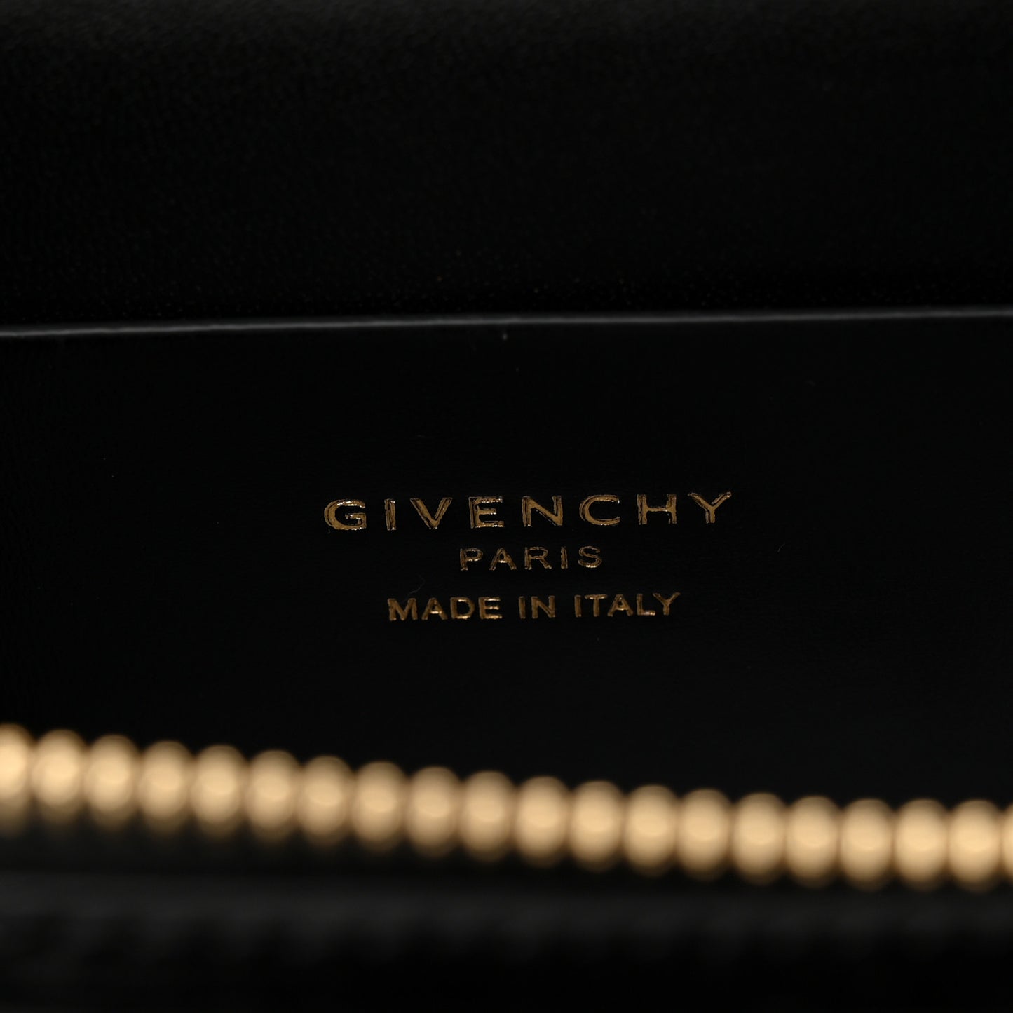 Box Calfskin Antigona Vanity Bag With Chain Black