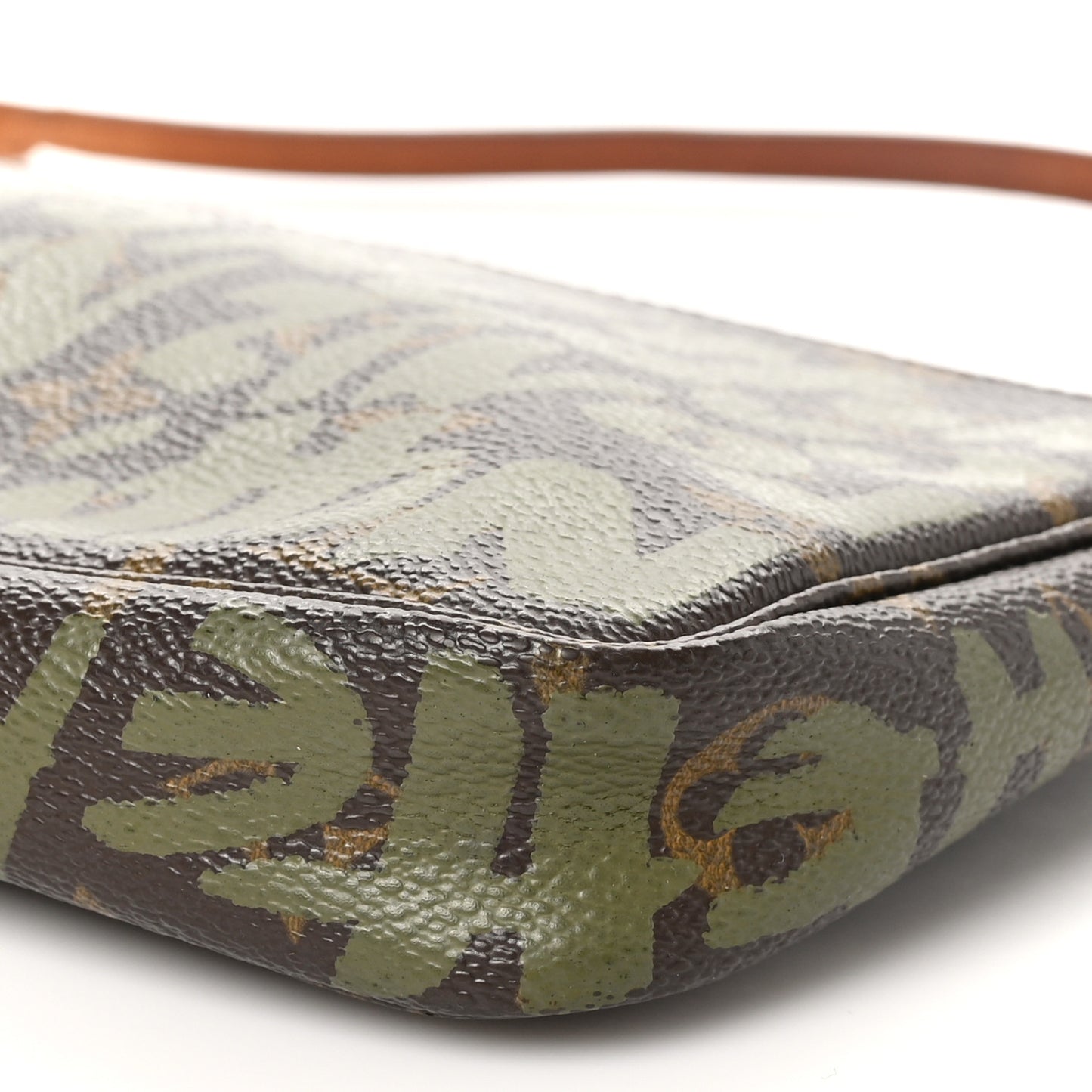 Monogram Graffiti Pochette Accessories Kaki