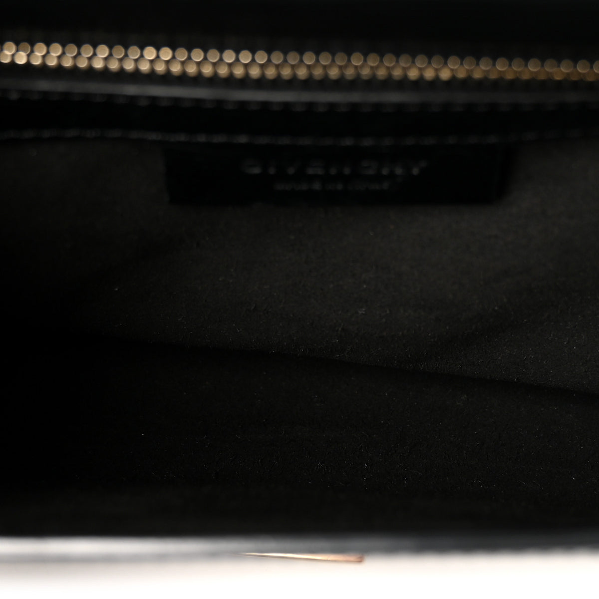 Givenchy Textured Calfskin Mini Pandora Box Chain Crossbody Bag Black 5 of 10