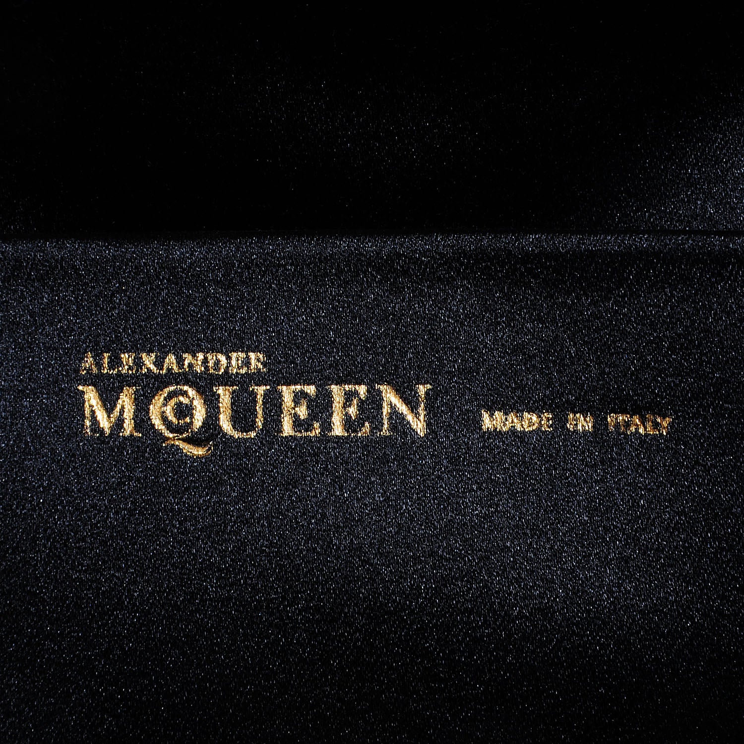 Alexander McQueen Snakeskin Suede Convertible Clutch Black White 6 of 10