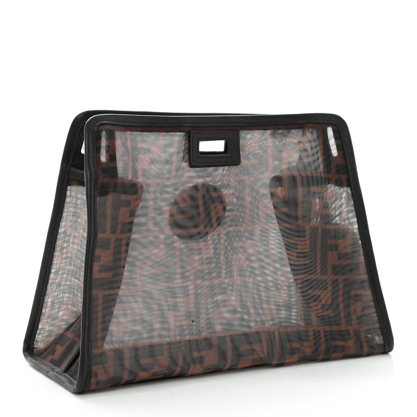 Mesh Vitello Century FF 1974 Mini Peekaboo Defender Cover Marrone Black Ebano