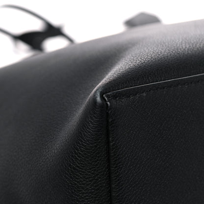 Louis Vuitton Calfskin Lockme Go Tote Black 8 of 12