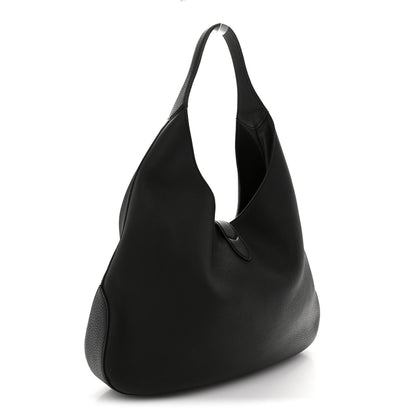 Gucci Soft Grained Calfskin Large Jackie Hobo Black 4 of 12