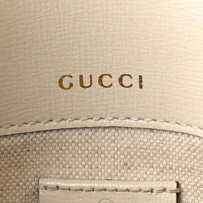Gucci GG Supreme Monogram Web Mini Horsebit 1955 Shoulder Bag Beige Mystic White 7 of 10