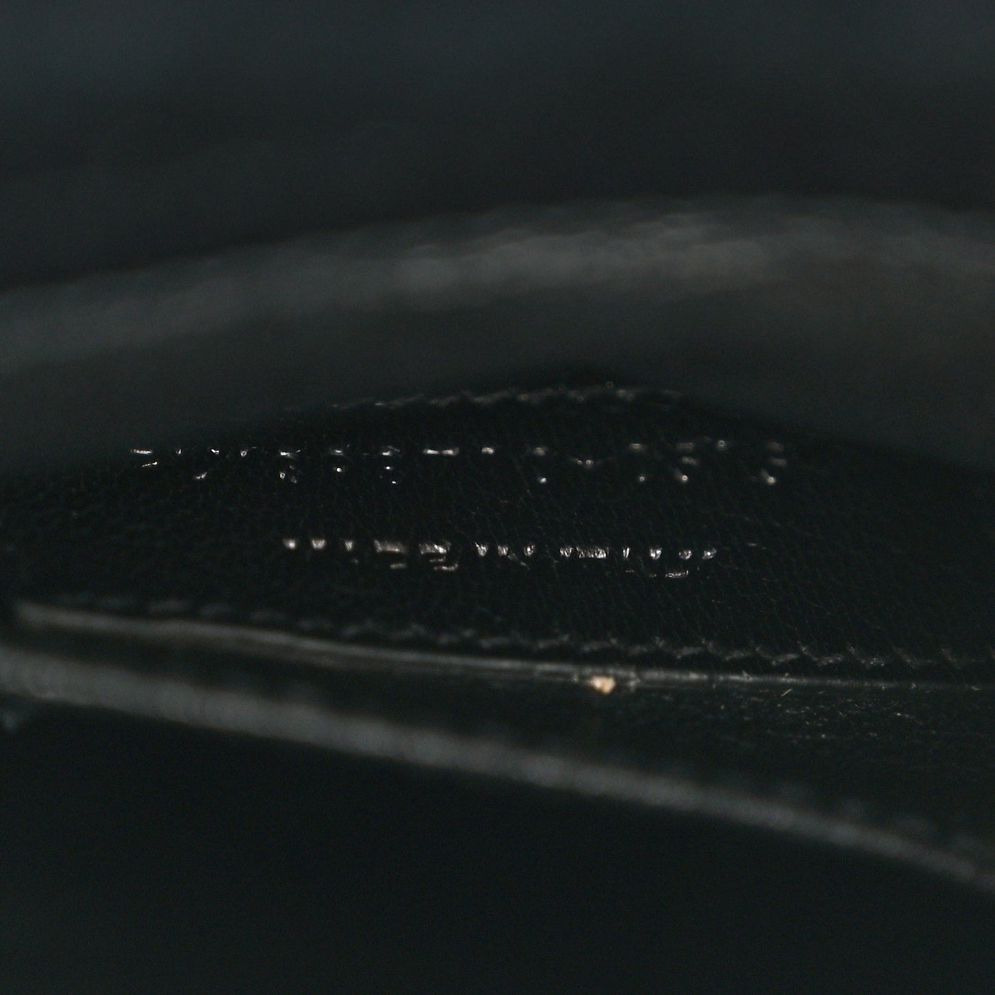 Calfskin Crocodile Embossed Baby Sac De Jour Carryall Black