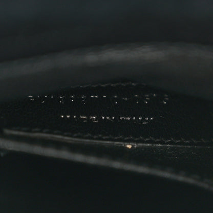 Saint Laurent Calfskin Crocodile Embossed Baby Sac De Jour Carryall Black 7 of 10