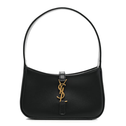 Saint Laurent Smooth Calfskin Le 5 A 7 Mini Hobo Black 1 of 10