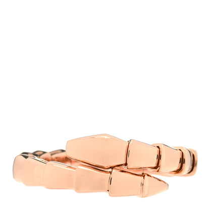 Bulgari 18K Rose Gold Serpenti Viper Ring L 1 of 4
