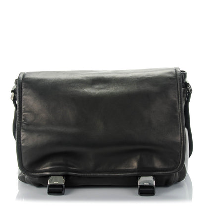 Prada Nappa Messenger Bag Nero Black 1 of 8