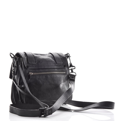 Proenza Schouler Lambskin PS1 Mini Pouch Messenger Black 3 of 19