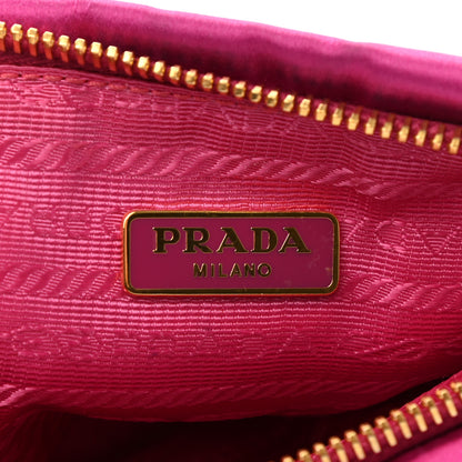 Prada Satin Wristlet Clutch Fuxia 6 of 13