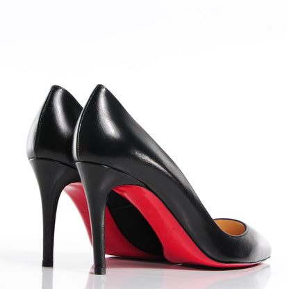 Christian Louboutin Kid Pigalle 85 Pumps 38 Black 4 of 7