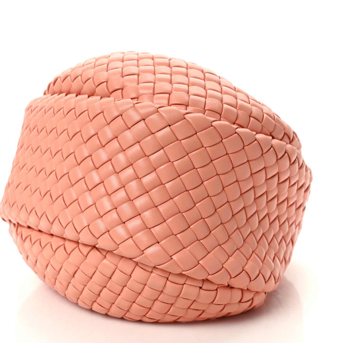Lambskin Padded Intrecciato Mini Jodie Peachy