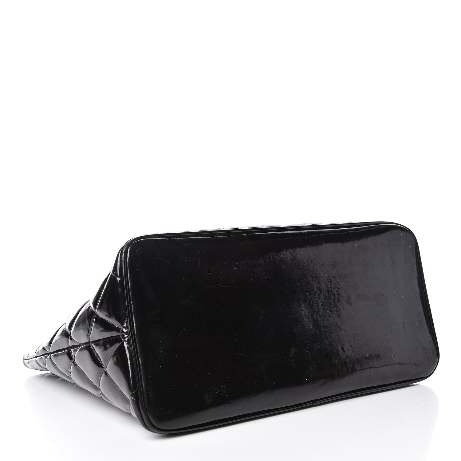 Chanel Patent Medallion Tote Black 4 of 21