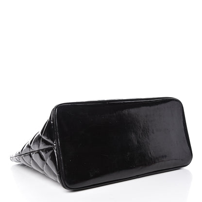 Chanel Patent Medallion Tote Black 4 of 21