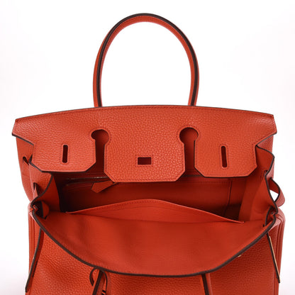 Hermes Togo Birkin 30 Orange Poppy 31 of 32