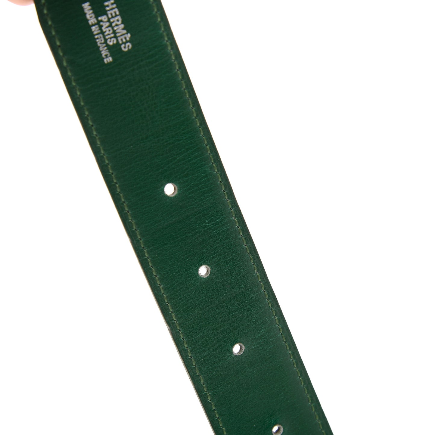 Box 32mm H Belt Black Vert Clair