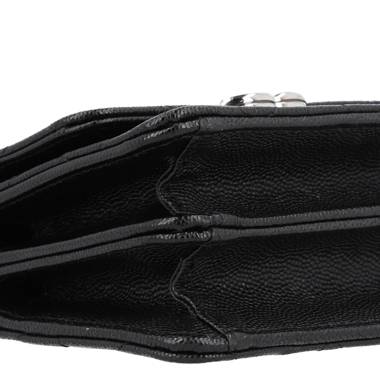 Chanel Caviar Quilted Pick Me Up Clutch With Chain Black 10 of 11
